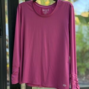 Reel Legends Pink Berry Long Sleeve Top